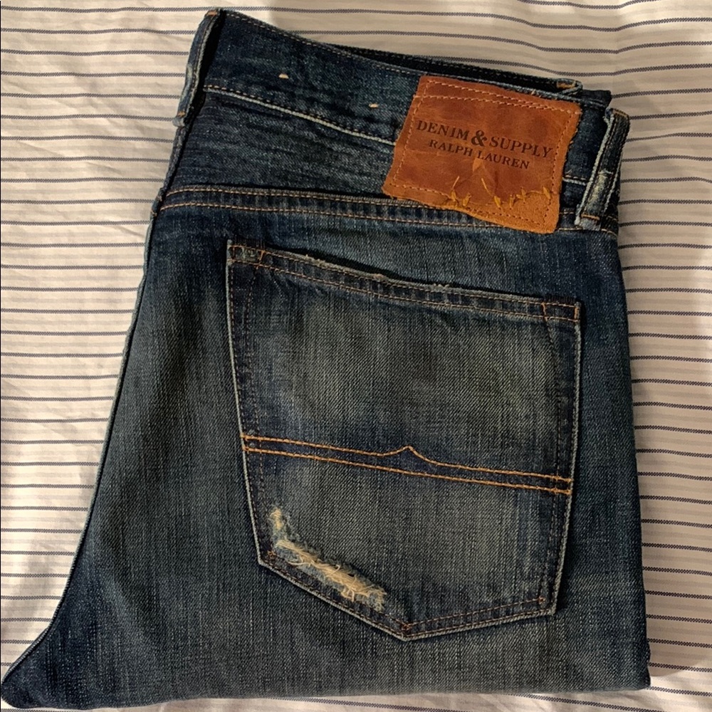 Very Rare Ralph Lauren DS Men's Blue Jeans